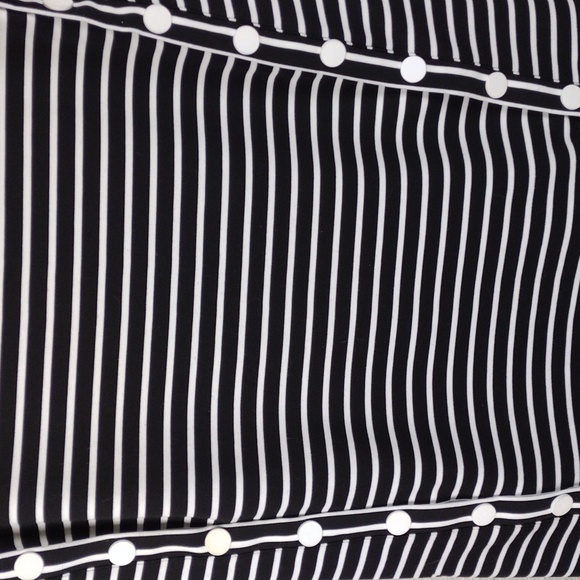 Suncoo Paris Celeste Black White Striped Short Sleeve Mini T-Shirt Dress - Picture 4 of 12